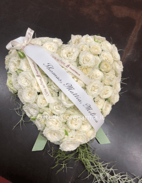 Cuore rose funebre