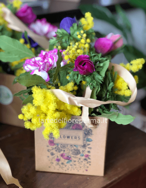Pretty flower bag